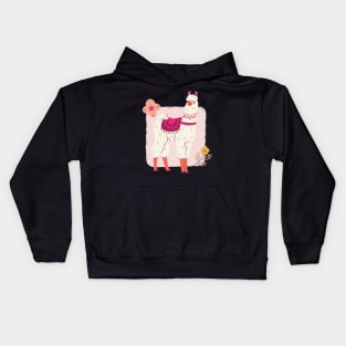 llama lovers Kids Hoodie